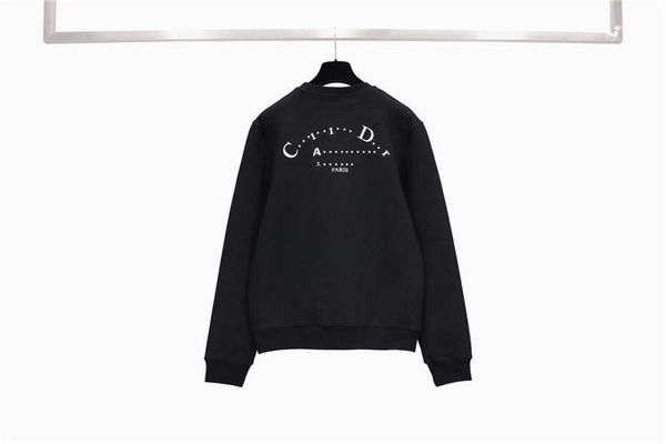

mens designer hoodies sweater casual sweatershirt hooded loong sleeve men women couple pullover letters curve print clothing, White;black