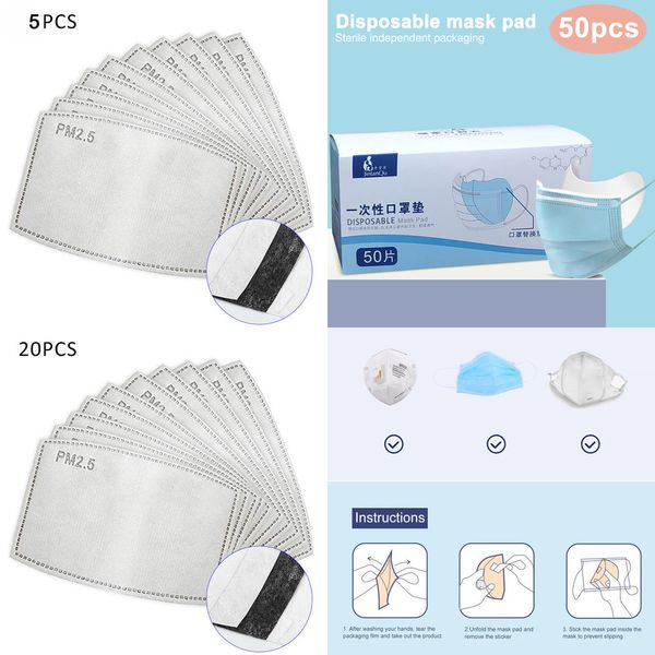 

50шт сменный анти-туман защитный одноразовый хлопок безопасности анти-пыльца пылезащитный фильтр pad no masks w64h tcpt