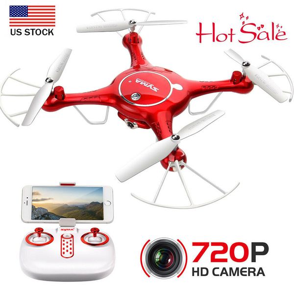 

2019 Original Syma X5UW Wifi FPV RC Drone 720P HD Camera RTF Headless Set Height U2C9