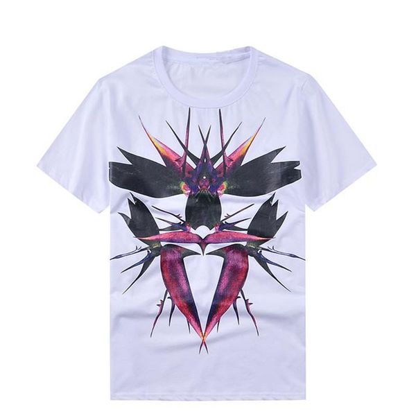 

famous designer mens t shirts summer hip hop couples short sleeves cotton print men women black white t-shirts size s-2xl, White;black
