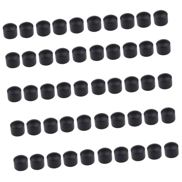 

50 pieces plastic table football lid end cap