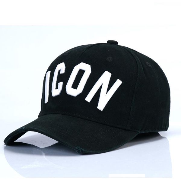 icon baseball cap black