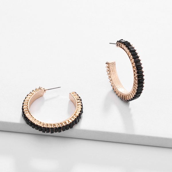 

c форма кристалл серьги для женщин девочек, Golden;silver