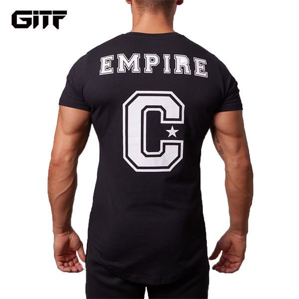

gitf 2019 new brand running cotton clothing gyms tight t-shirt mens fitness t-shirt homme gym t shirt men sports summer, Black;blue