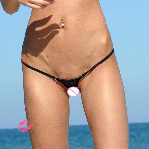 

transparent mini micro thongs g strings bikini bottom low rise women tangas t back panties erotic lingerie underwear