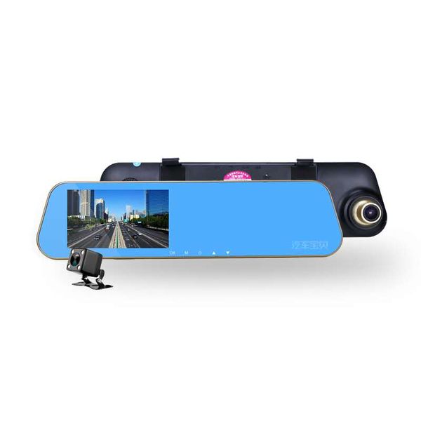 

car dash camera rear mirror auto dash cam with hd night view