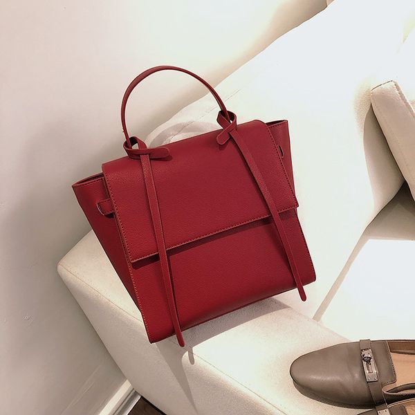 

2019 cowhide women's shoulder bag big women leather handbags shape stylish crossbody bags for women