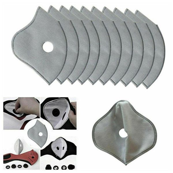 

езда маска фильтр пылезащитные маски активированный угольный фильтр велосипед kn95 фильтр пять слоев