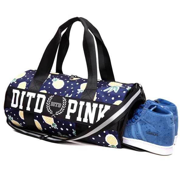 

women's sports gym bag handbag men's nylon outdoor bag fitness training shoulder yoga with shoes compartment sac de sport