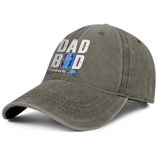 

стильный bud light папа работает мужской джинсовой бейсболка vintage uniquel шляпы corn hole дилли подставил золото cansof glory стаканчики, Blue;gray