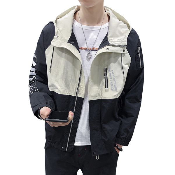 

men bomber flight pilot jacket leisure splice hooded men ma-1 flight jacket pilot male army motorcycle coats, Black;brown