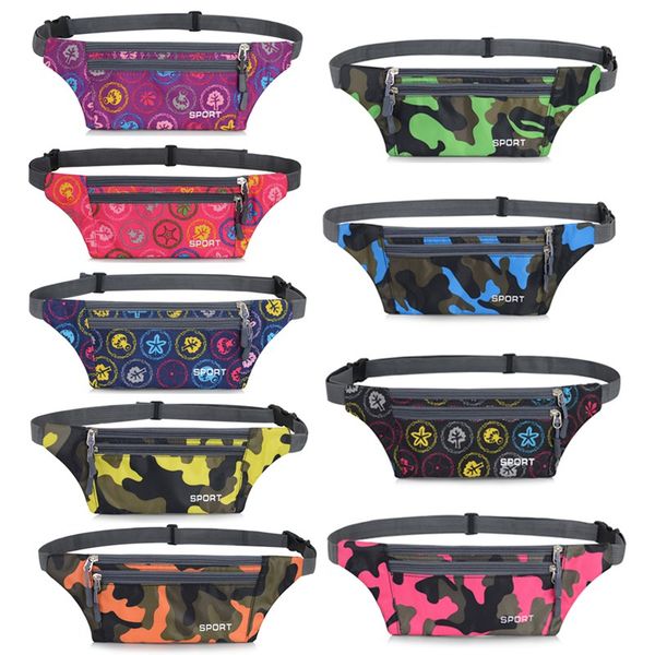 

outdoor pouch sport bum waist bag chest shoulder pack travel handy fanny wallet belt zip running hiking waterproof