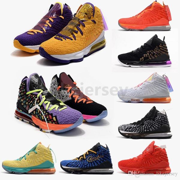 

2020 new mens fmvp james 17s equality basketball shoes university red future air lakers king 17 xvii luxury sneakers trainers size 40-46