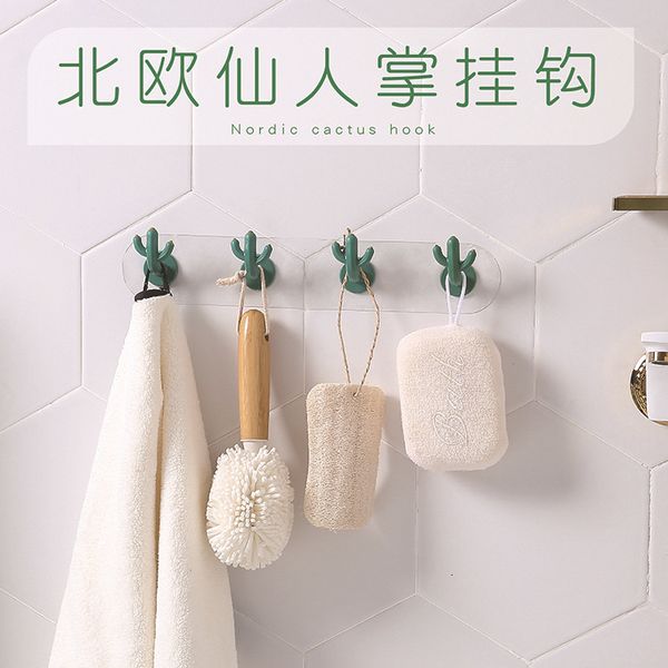 

f251 cactus a hook northern europe wind originality nothing trace a hook me decoration hanging avoid punch shower room