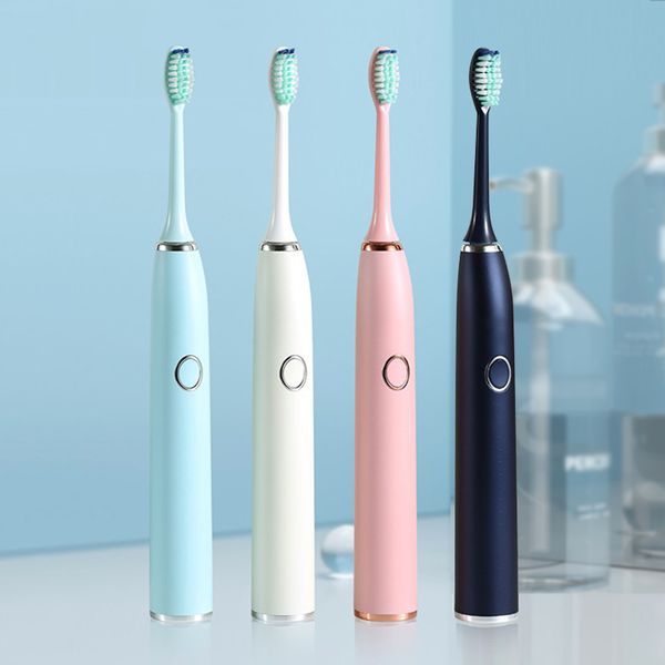 

flykul electric sonic toothbrush ipx8 waterproof rechargeable smart tooth brush usb replaceable whitening automatic toothbrush