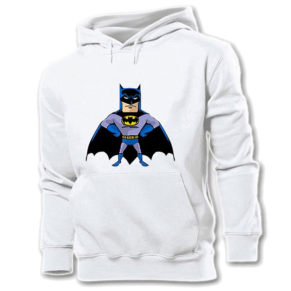 

designer superhero bruce wayne batman literary style men's cotton graphic hoodies sweatshirt personality hooded pullover, Black