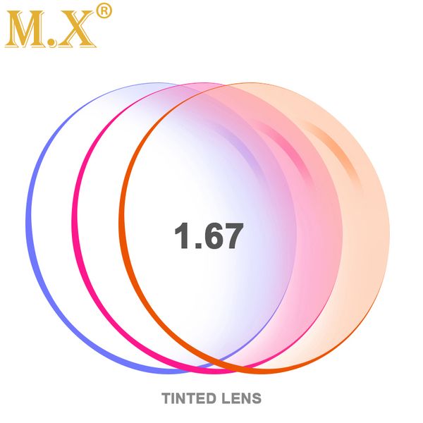 

1.56 1.61 1.67(-8.00~+8.00)tinted dyeing prescription cr-39 resin optical glasses lenses myopia hyperopia lens