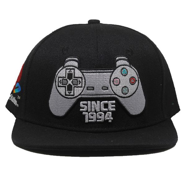 

new cartoon game zelda pac-man super mario playstation 4 hip hop caps hats flat hats adjustable men, Blue;gray