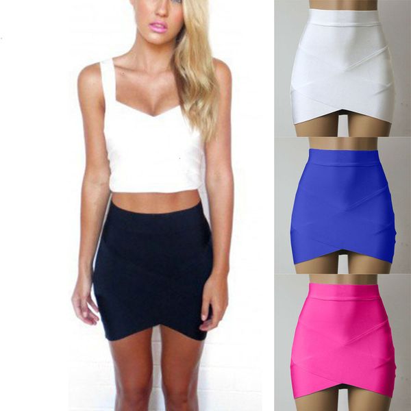 

mini skirt skirts for women fashion new womens fitted wiggle ladies skirts asymmetrical hem bandage party female skirt good qualtiy, Black