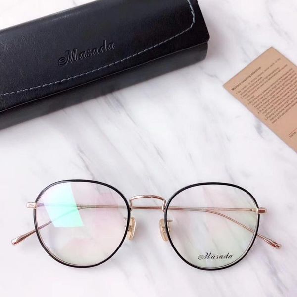 

fashion sunglasses frames tortoiseshell glasses men and women optical frame round prescription, Black