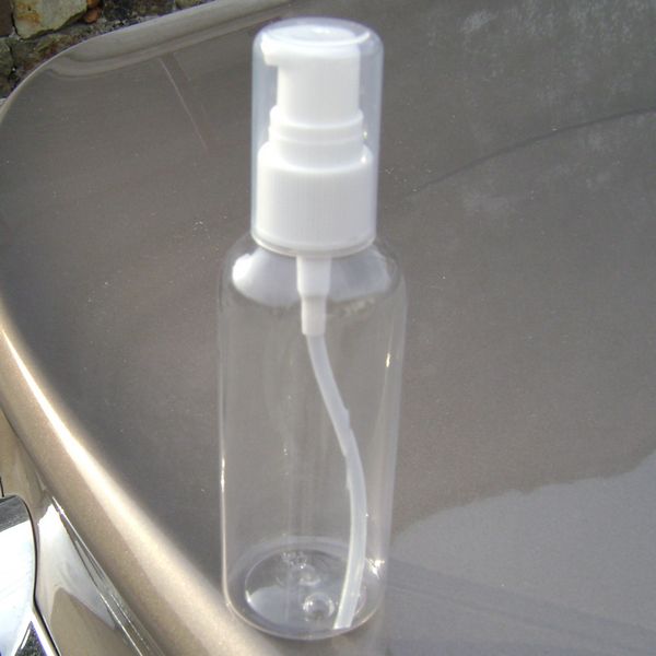 50 pz, 100 ml vuoto formato da viaggio professionale crema lozione pompa bottiglie 100g trattamento di plastica pompa bottiglia contenitore per la cura della pelle