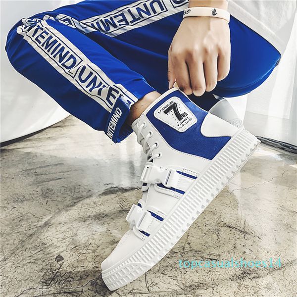 

plimsolls new designer high-shoes autumn ins hip hop youth style sports shoes t14, Black