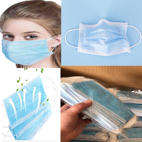 

1000pcs face cover stainless steel jewelry masks thick 4-layers with earloops for salon, home use comfortable in stock face mask 7339044