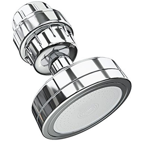 

new filtered shower head set 15 stage shower filter for hard water removes chlorine and harmful substances - showerhead filter