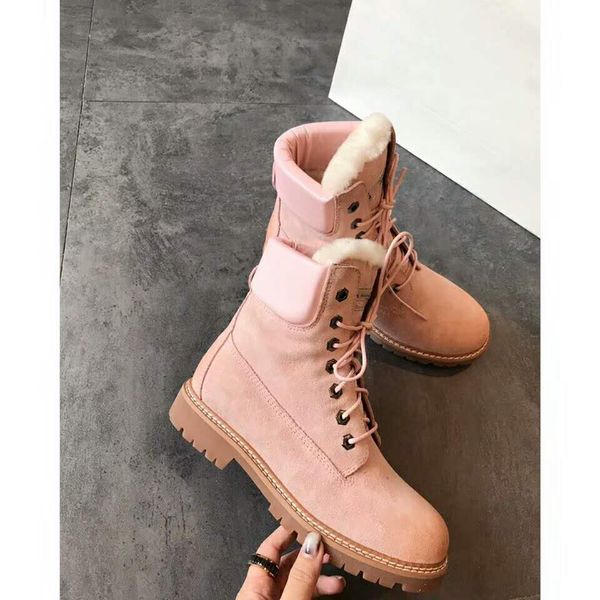 

2018 fashion martin boots a x australiia shoes womens winter wgg comfortable boots pink black grey and brown shoes