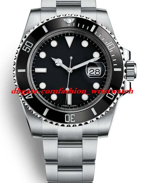 

Luxury Watch Mens Ceramic Bezel 40mm Asia 2813 Movement 116618 116619 116613 116610 Glide Lock Automatic Fashion Men's Watches Wrist