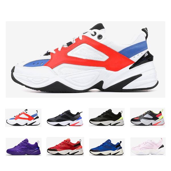 

2020 original monarch the m2k tekno dad sports running shoes gel in orange white light bone mens trianers sports sneakers 36-45