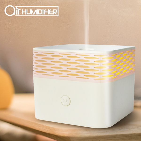 Umidificador de lâmpada de fragrância de óleo essencial máquina de aromaterapia ultra-sônica USB Umidificador de pulverizador de forno de incenso máquina uso doméstico