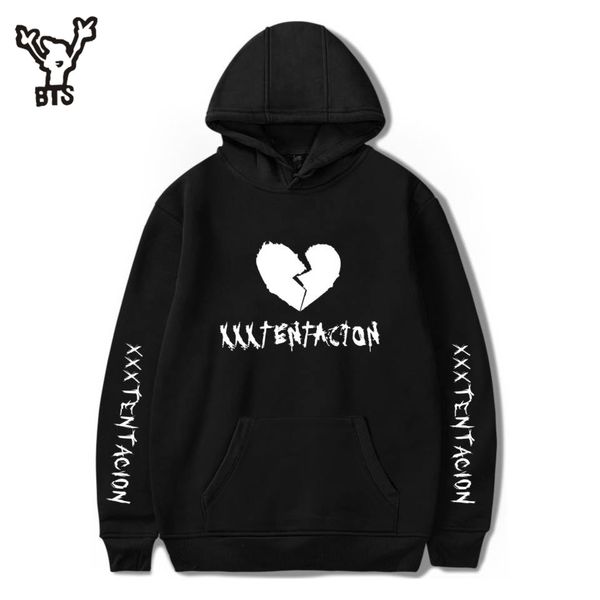 

bts revenge kill fashion hoodies men/women casual hip hop xxxtentacion sweatshirt vibes forever traksuit fleece pullover hoody, Black
