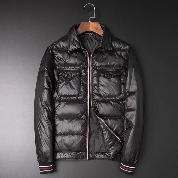 

luxury down jacket mens designer parka jacket men women warm jacket outerwear designer winter coats 3 colors size m-xxxl, Black;white