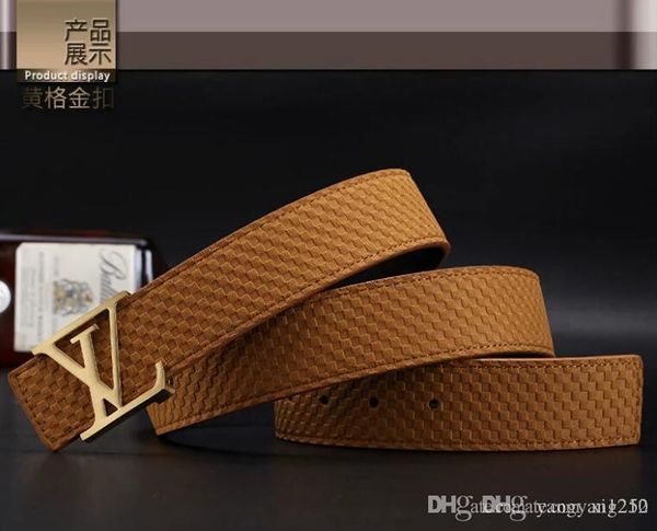 

new mens style designer belts luxury belt for man fashion belts casual brand smooth buckle high quality, Black;brown