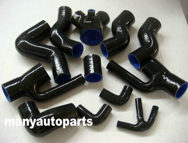 

silicone induction intake hose pipe for s4 4 biturbo a6 b5 2.7l bi-turbo black