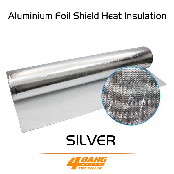 

aluminium foil shield heat insulation environmental protection lightweight safe clean durable non-toxic 2pcs 50cm*120cm