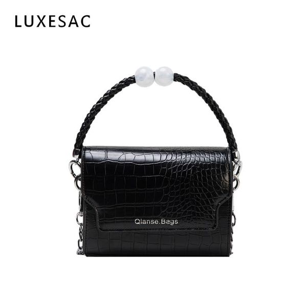 

small square bag for women handbags side shoulder stone pattern pu leather crossbody bags