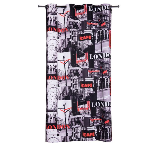 

print curtains room darkening thermal insulated grommet window half blackout curtains hogard