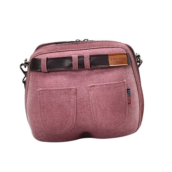 

new korean version creative bustyle shoulder messenger bag harajuku jeans hip small handbag