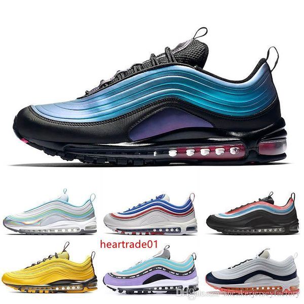 

new 2019 laser fuchsia women mens cushion running shoes triple black have a nice day bright cirton iridescent laser orange trainers sneakers