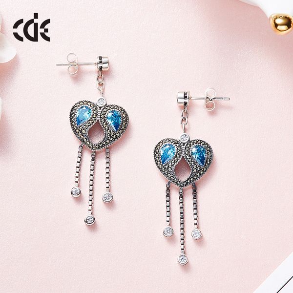 

свадьба серебро s925 из бисера жемчужный подарок женщина леди серьги ювелирные изделия с бриллиантами для невесты актерского начала выпускно, Golden