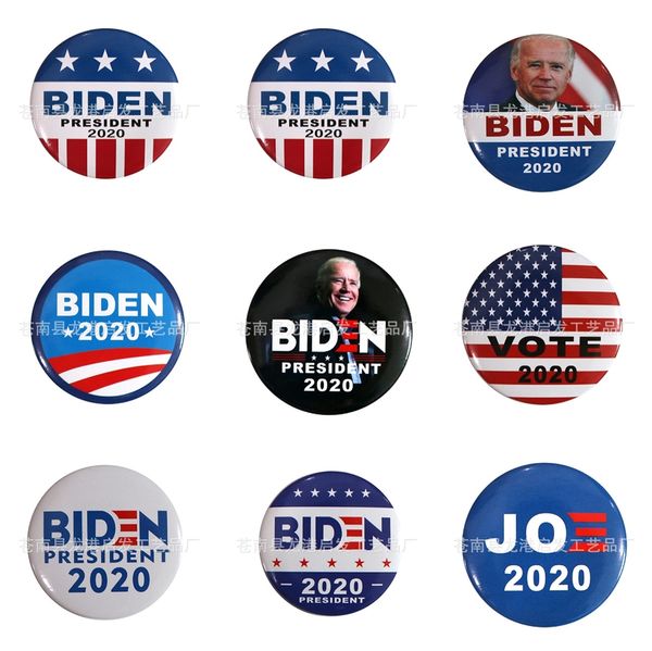 

8*5cm embroidered flag patches army biden badge us flag patch durable 3d tactical patches national flags biden badge hook loop fastener 1 #1, Silver