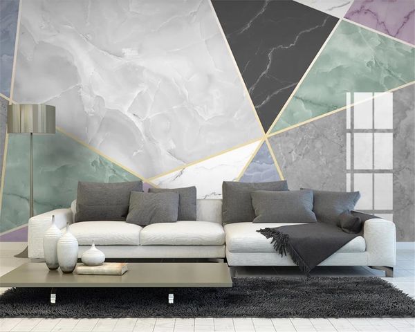 

wall papers home decor geometric marbling modern simple digital printing hd decorative beautiful wallpaper