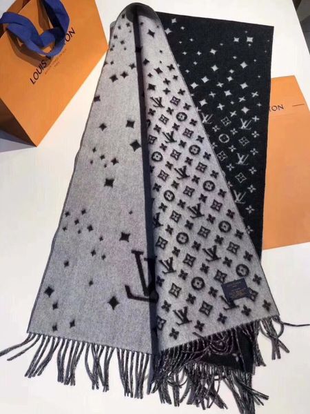 

2019 high qualtiy cashmere scarf for women and men design long scarves shawls wrap with tags head scarf echarpe sciarpa Ã©charpe de luxe, Blue;gray