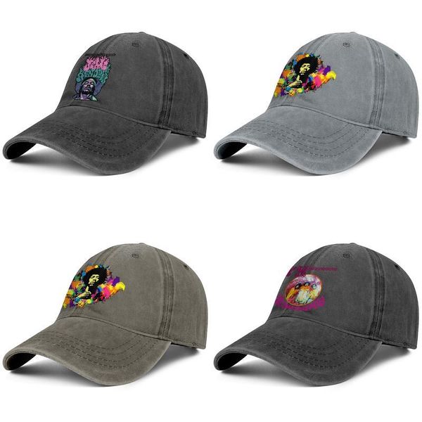 

jimi hendrix purple haze pop black mens and womens baseball denim cap cool designer custom design your own fashion team trendy hats wah, Blue;gray