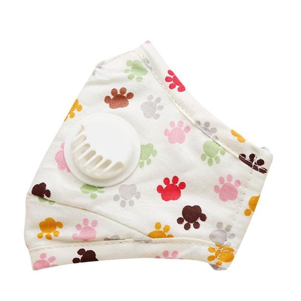 

face maskswashable and reusable children bandana 2020 new respirator cotton print mouth face maske kids pm2.5 dustpoor facemask, Black