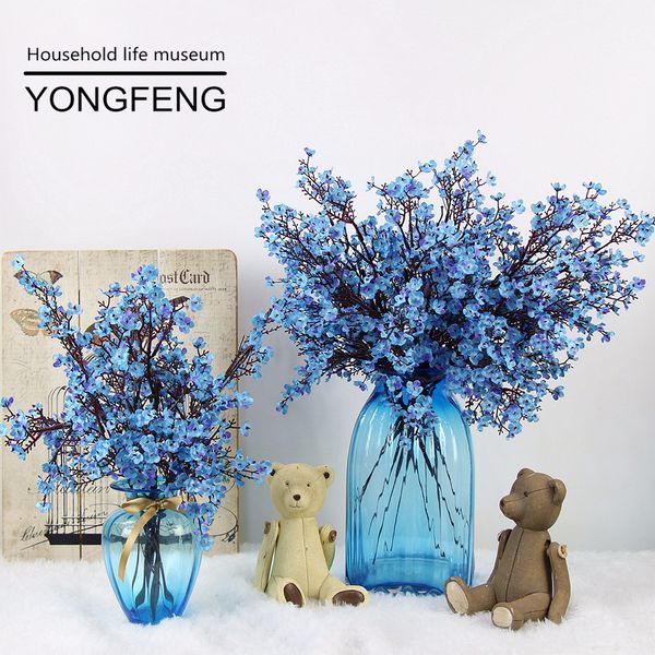 

5pcs/lot 50 cm simulation gypsophila artificial flowers home decoration wedding decoration bouquet bride hand holding silk fake flower