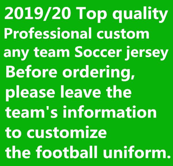 

2019 2020 cu tomize any team occer jer ey 19 20 me i m alah kane football kit uniform hirt 10 pc dhl, Black;yellow