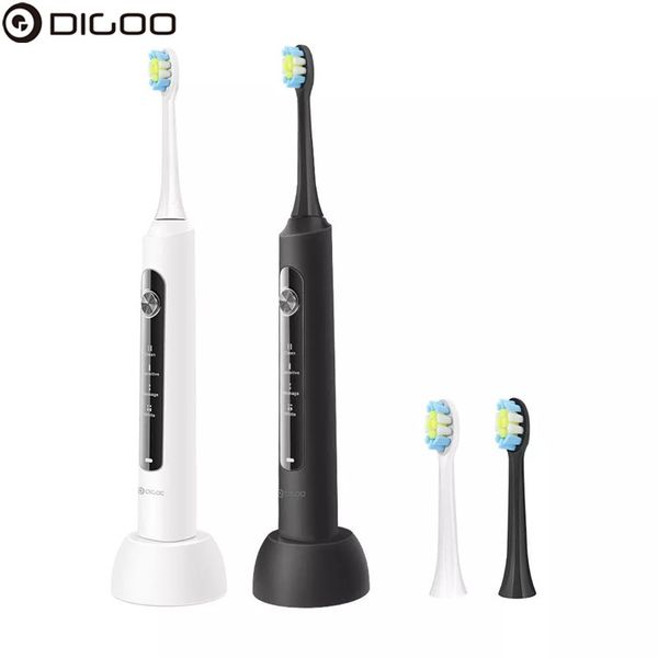 

digoo dg-ys44 4 fashion brush electric toothbrush smart timer usb rechargeable wireless with 2 toothbrush head personal care